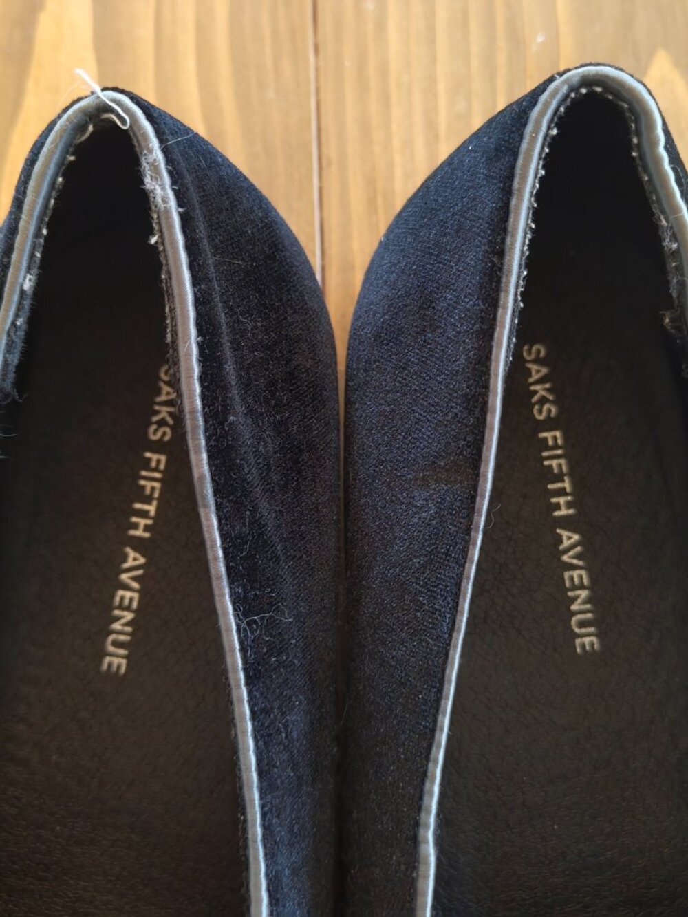 Saks Fifth Avenue “Reggie” Velvet Bulldog Loafers | Men’s 9M - Picture 5 of 7